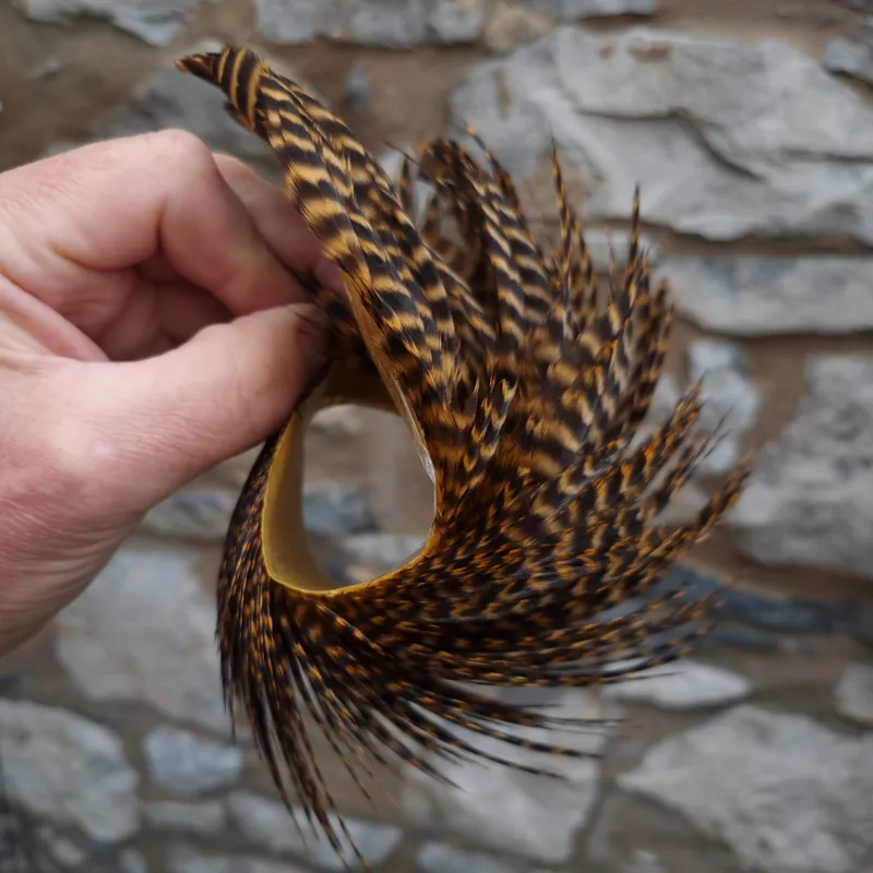 Whiting Exclusive Grizzly Hen Cape in Ginger-2